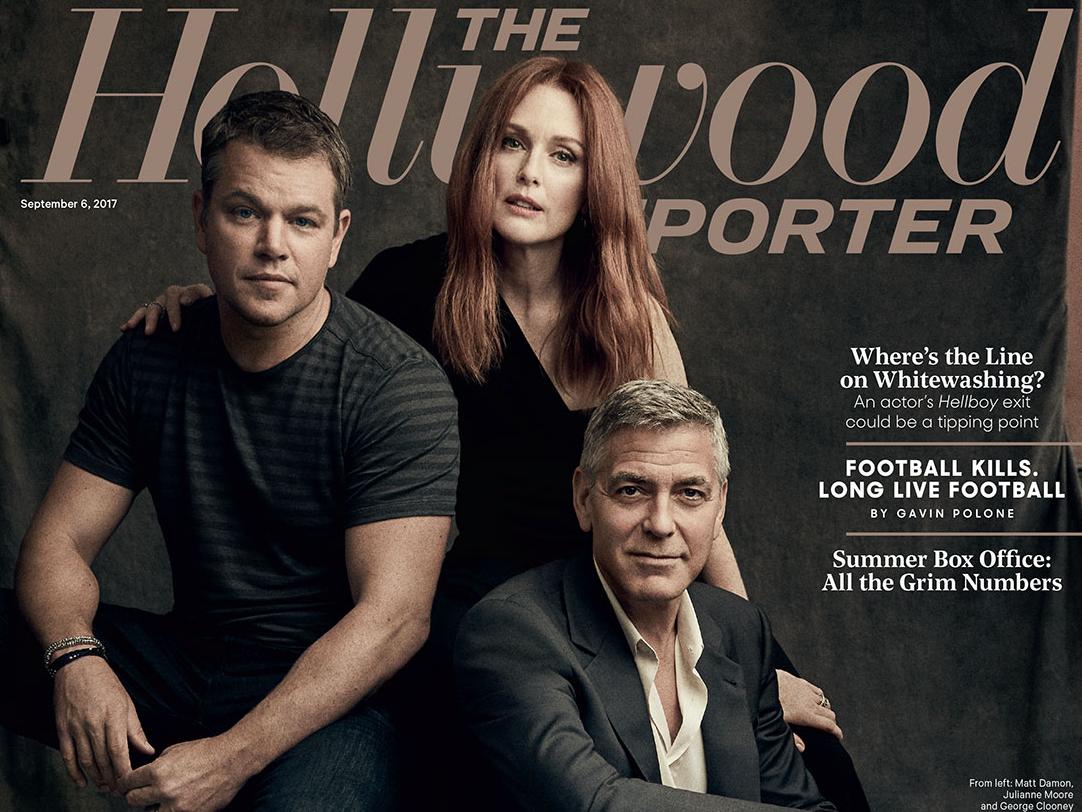 The Hollywood reporter - Clooney and Co. - September 6, 2017 